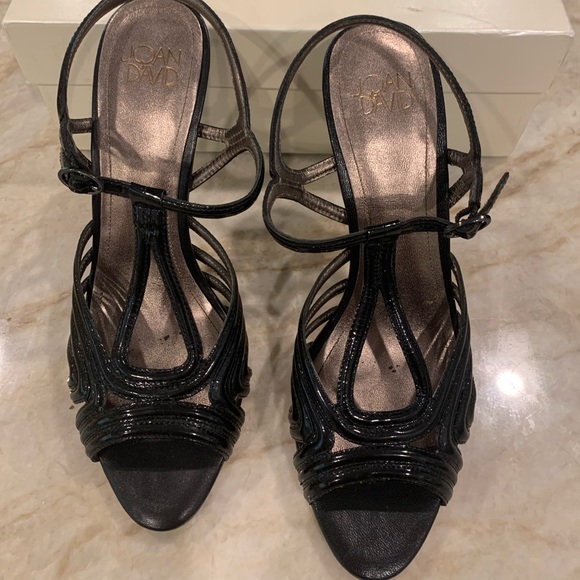 Joan & David Ladies Black Stilleto - Picture 2 of 5